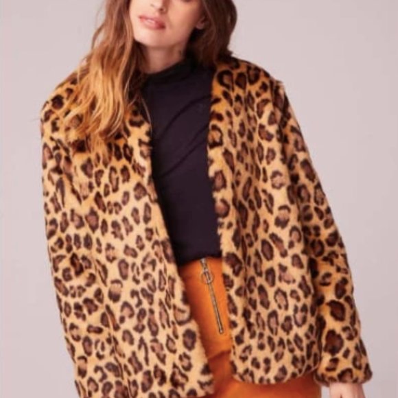 NWT Band of Gypsies | Faux Fur Coat - Picture 4 of 4